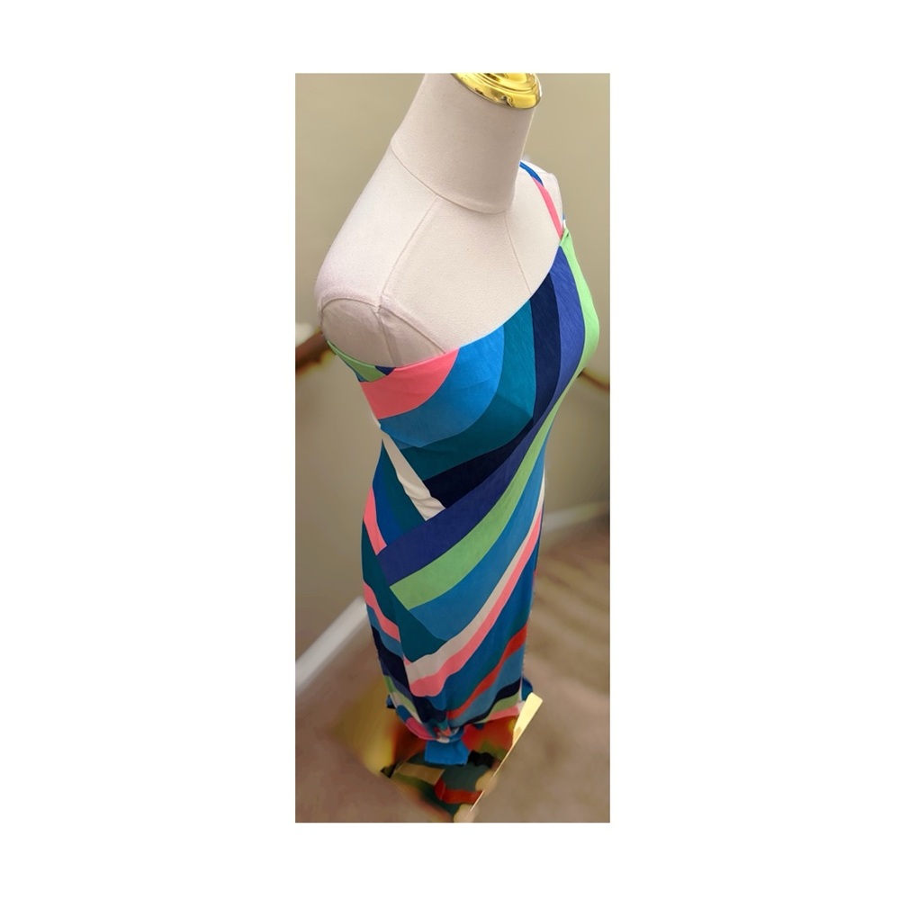 Super Chic,Women's Body Hugging,Maxi Dress,Touch Dolls Brand,NEW WT, stripes